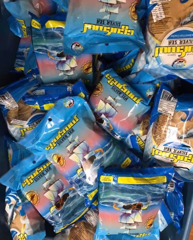 Mackerel Fish Cracker ငွေပင်လယ်ငါးမုန့်