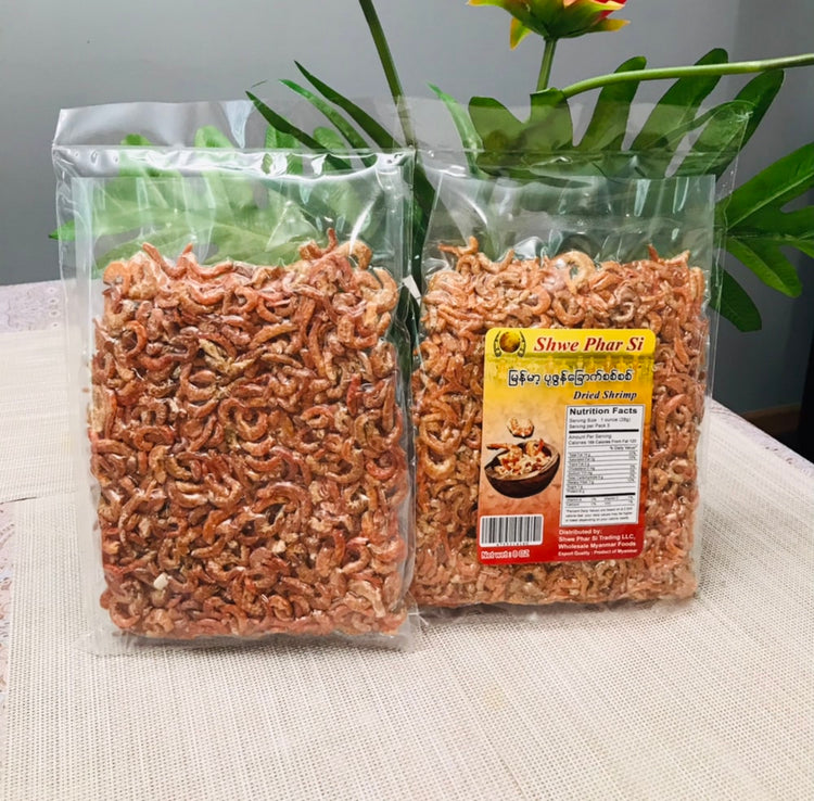 ရွှေဖားစည်ရွှေပုဇွန်ခြောက် ( တဆယ်သား )